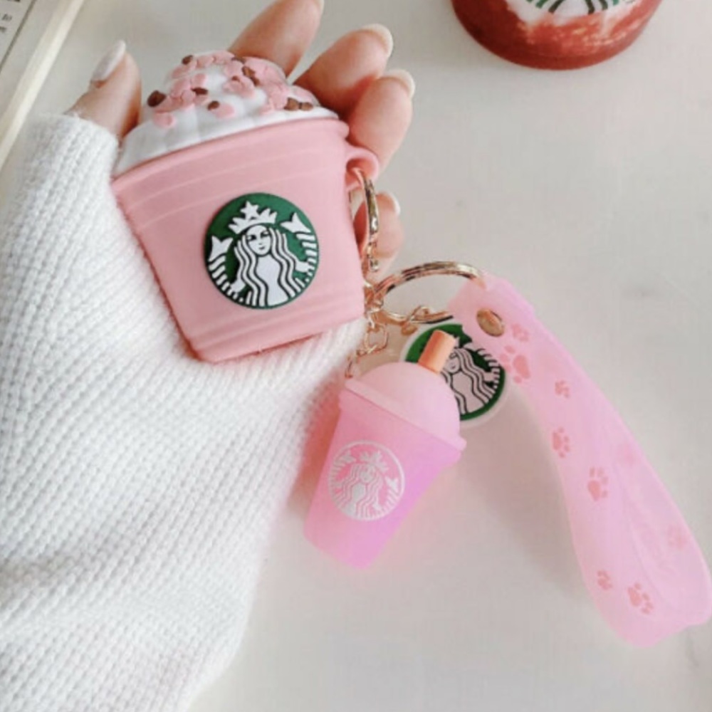 pink starbucks airpod case - Picture 2 of 4